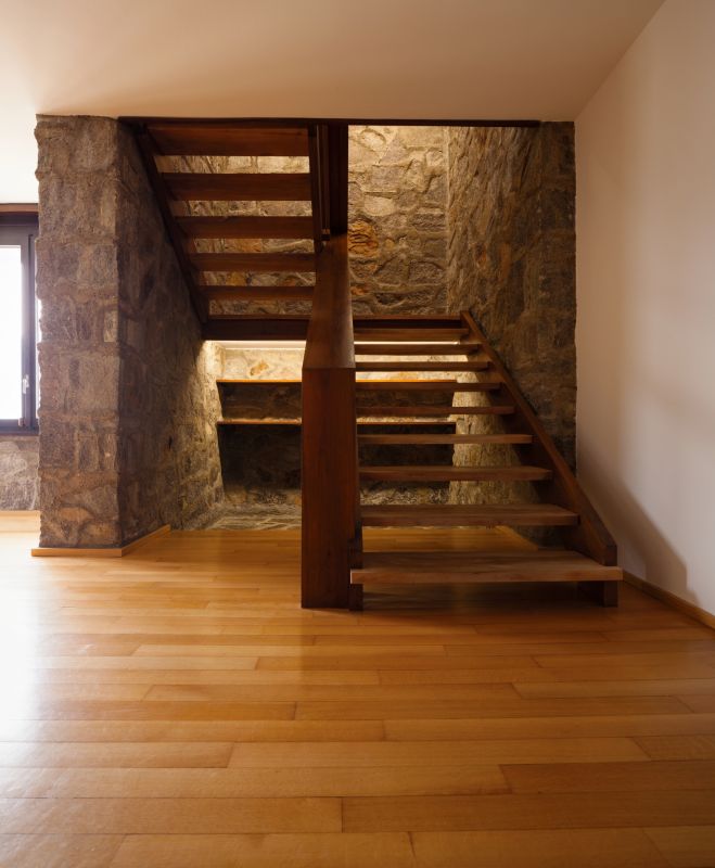 Wood Stairs Installation
