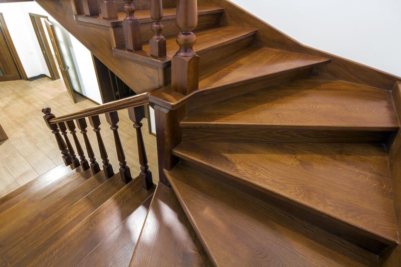 Custom Wood Stair Features
